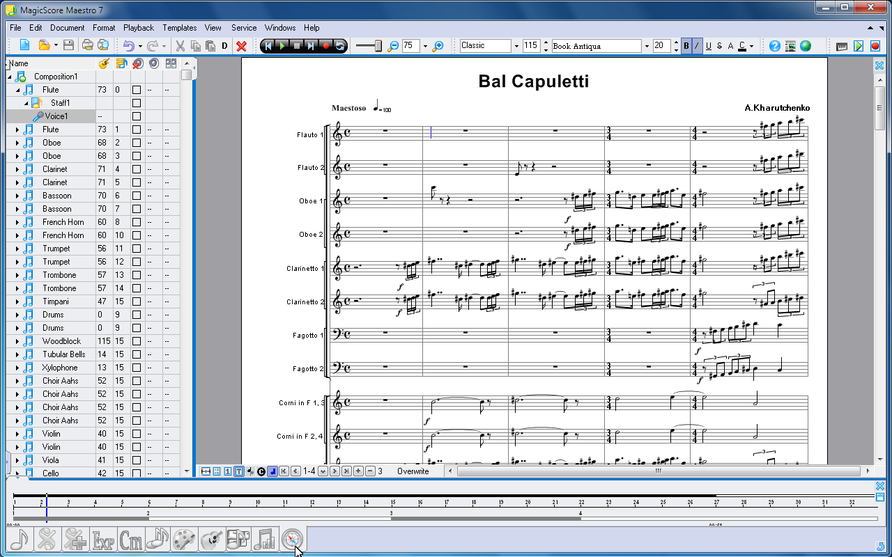 Music Visual Representation, Navigation, Composition Software