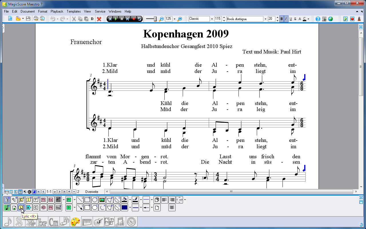 Musical score, what is it?