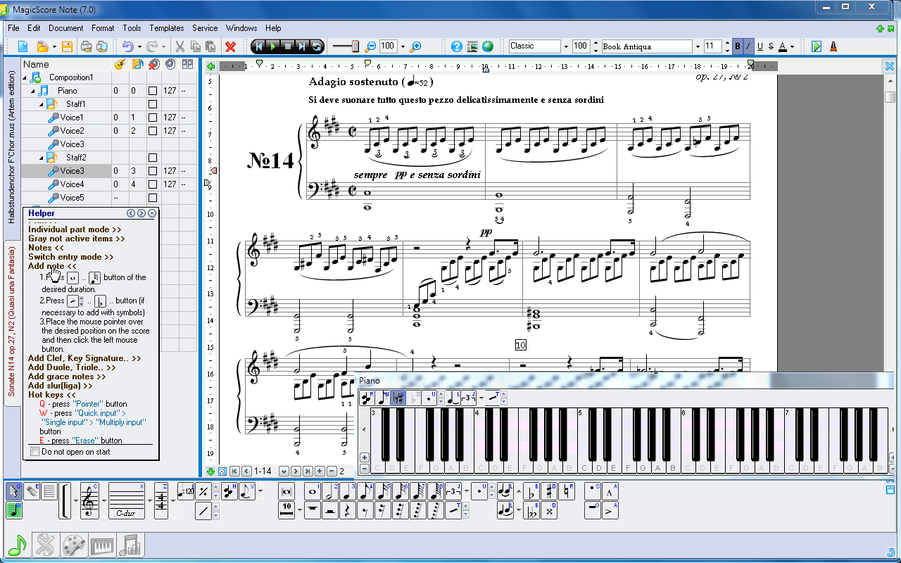 software gratis magicscore