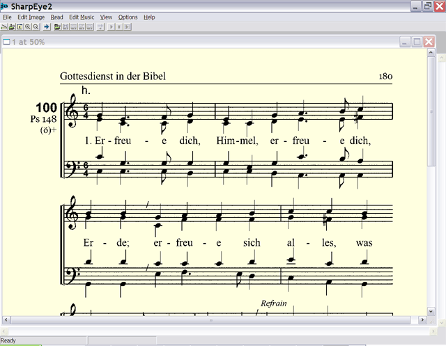 Sheet Music Scanner  SCANSCORE Sheet Music Scanning Software